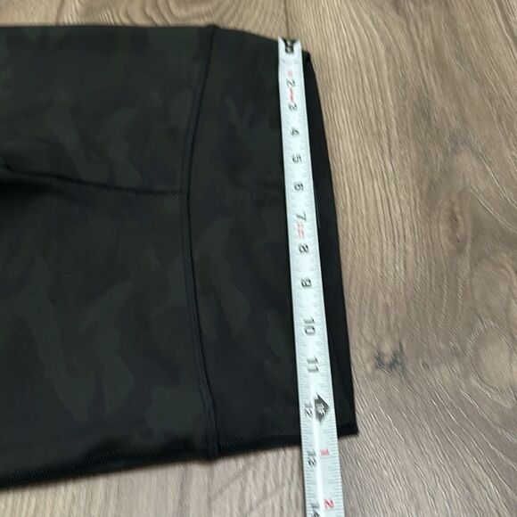 Fleo Apex Silky Silk High Rise Green Camo Leggings Size Medium - Picture 6 of 10